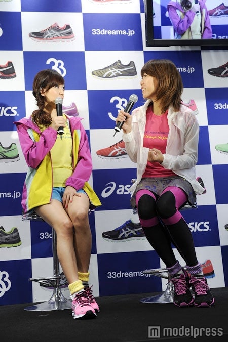 大島麻衣、高橋尚子