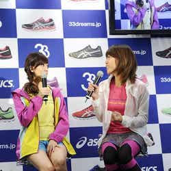 大島麻衣、高橋尚子