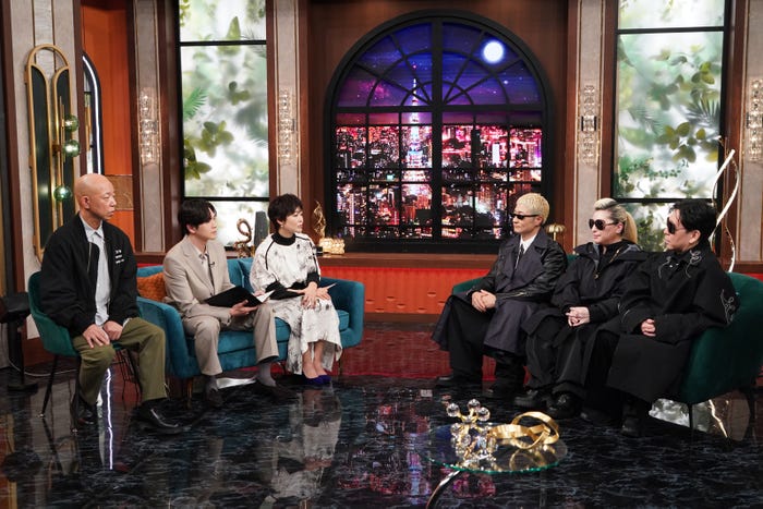 小峠英二、松下洸平、有働由美子、m-flo(C)日本テレビ