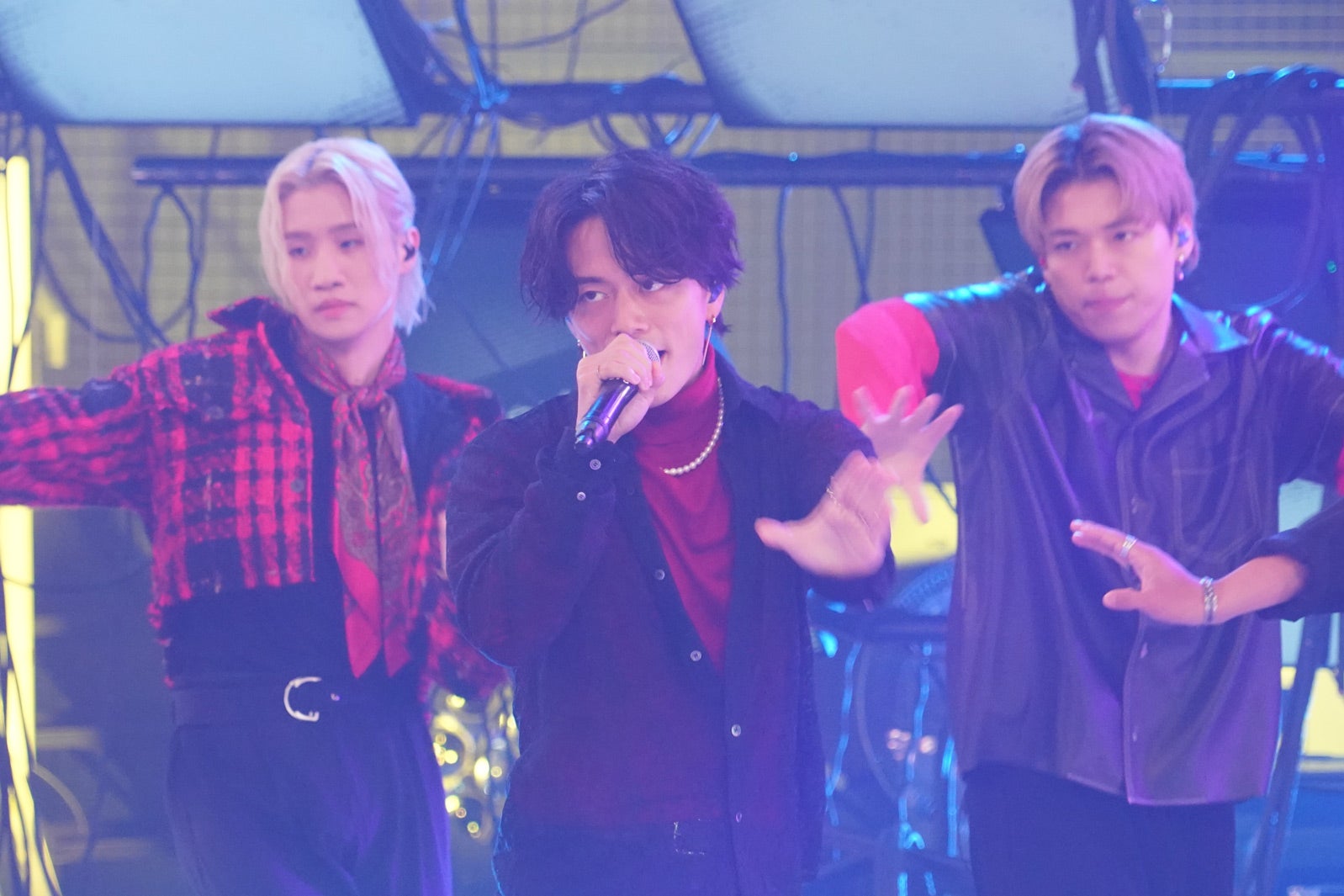 （左から）松井利樹、日高竜太、加納嘉将（C）日本テレビ