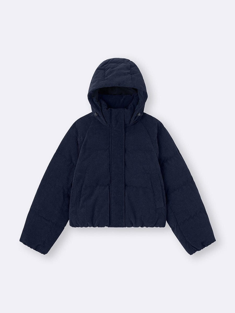 GUのウォームパデッドコーデュロイブルゾン