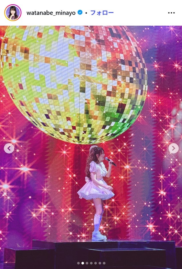 渡辺美奈代Instagramより