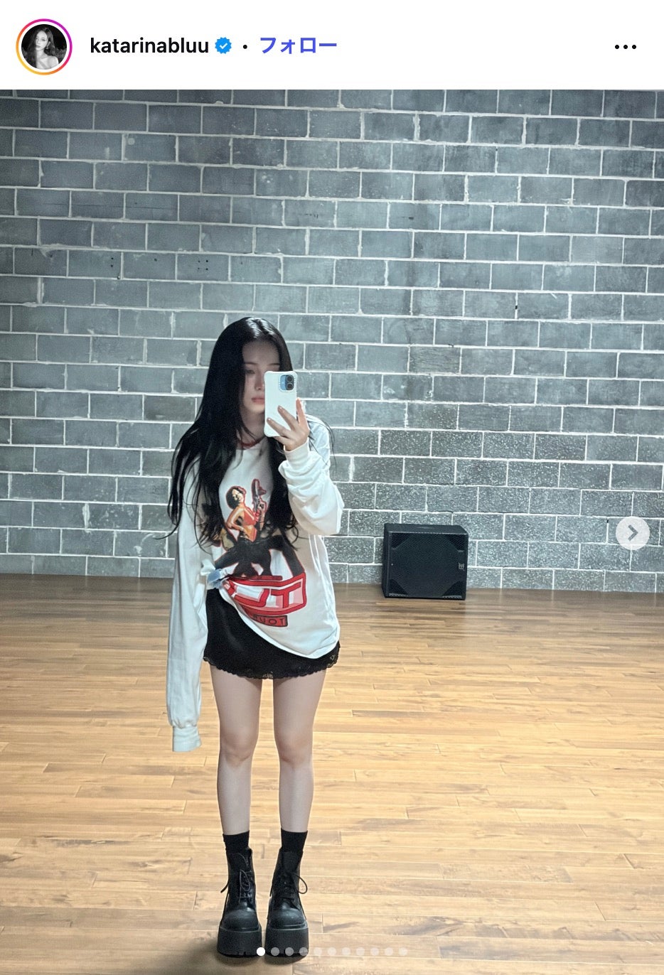 カリナ公式Instagramより