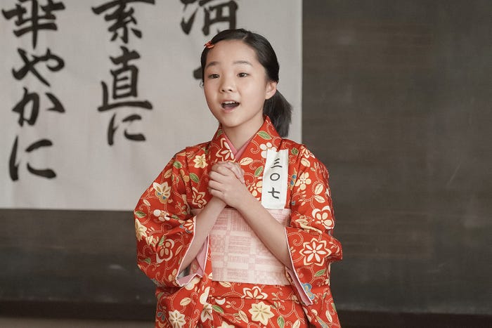 澤井梨丘「ブギウギ」第4話(C)NHK