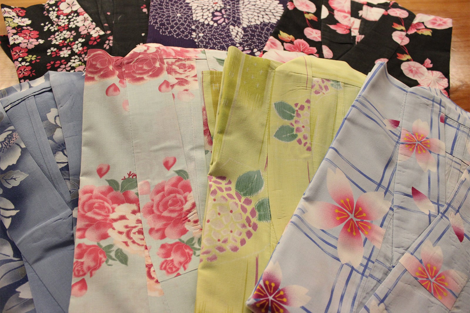 選べる浴衣／画像提供：水明館