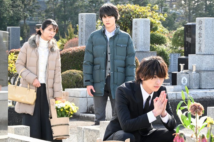 三倉茉奈、結木滉星、横浜流星/「シロでもクロでもない世界で、パンダは笑う。」第6話より(C)日本テレビ