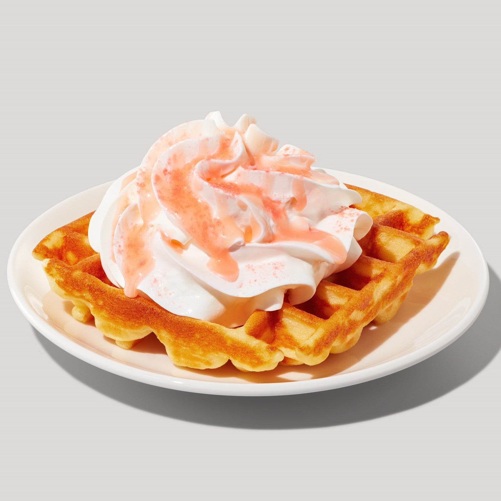 へブンリー ピーチ アメリカンワッフル370円／提供画像