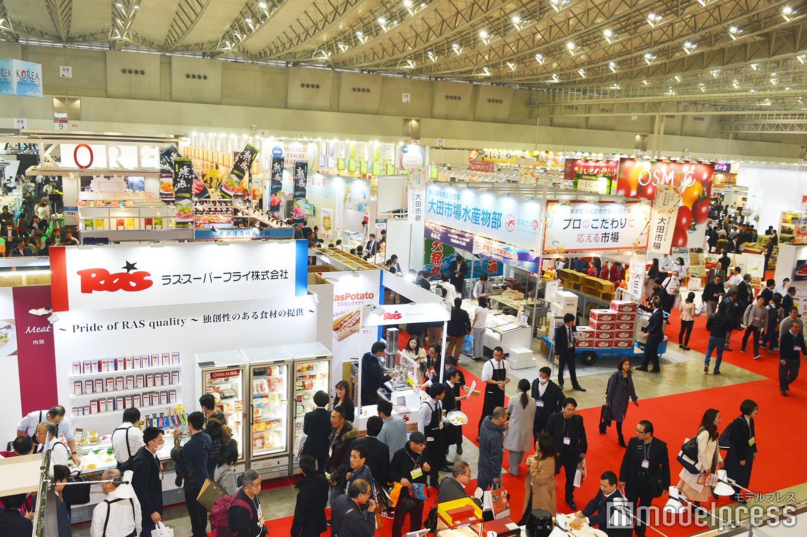 「FOODEX JAPAN 2019」会場風景（C）モデルプレス