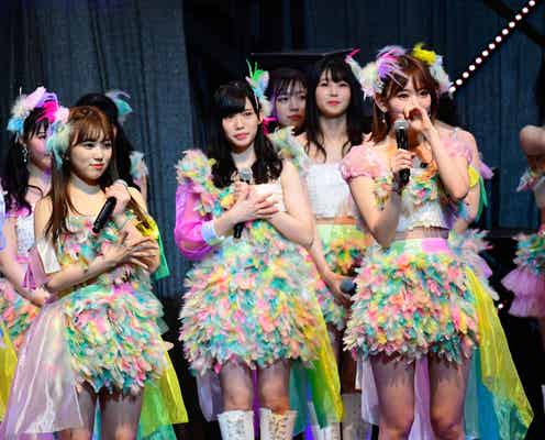 宮脇咲良&矢吹奈子、HKT48コンサートで涙「遠くにいても仲間」 IZ*ONE専任前最後のステージ<詳細レポ/セットリスト>