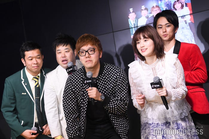 撮影スタート時/プラスマイナス、HIKAKIN、筧美和子、西村ヒロチョ (C)モデルプレス