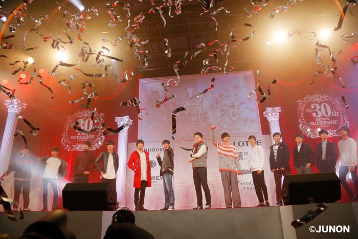 昨年の第30回ジュノン・スーパーボーイ・コンテスト最終選考会の様子(写真提供:主婦と生活社)
