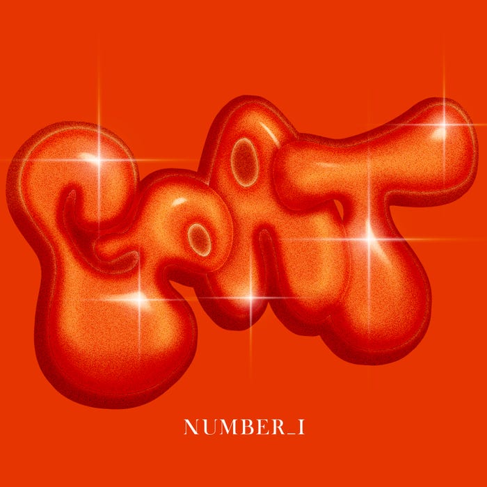 Number_i「GOAT」ジャケット(C)TOBE Co., Ltd.