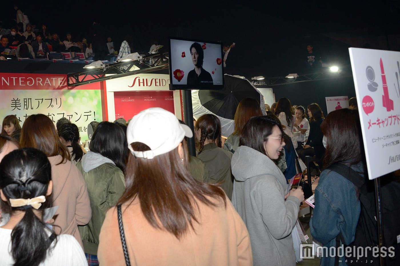 「資生堂」ブースの様子(C)モデルプレス