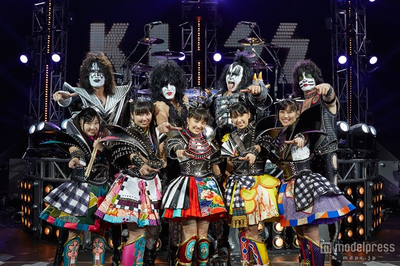 ももクロが日本人初、伝説的ロックバンドKISSとのコラボを発表