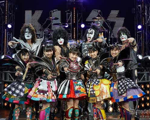 ももクロが日本人初、伝説的ロックバンドKISSとのコラボを発表