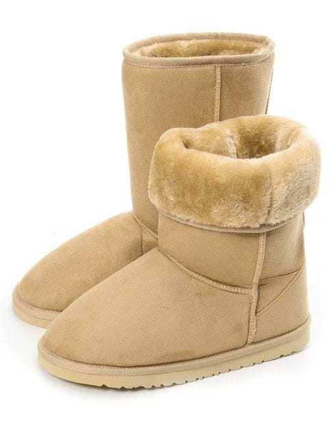 Richファーミディアムムートンブーツ「Re:EDIT by GALSTAR」1,598円(税込)/画像提供:Re:EDIT by GALSTAR