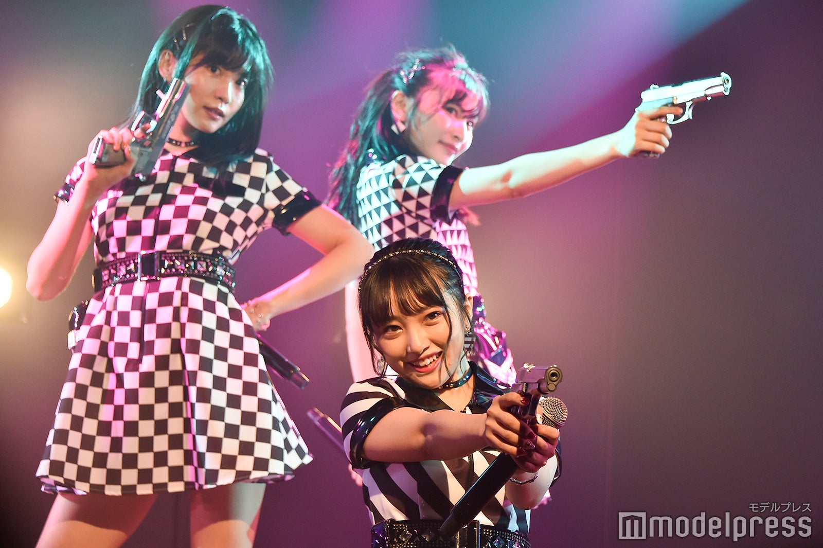 谷口めぐ、向井地美音、福岡聖菜「僕の夏が始まる」公演（C）モデルプレス