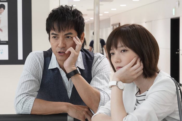沢村一樹、本田翼「絶対零度~未然犯罪潜入捜査~」より(C)フジテレビ