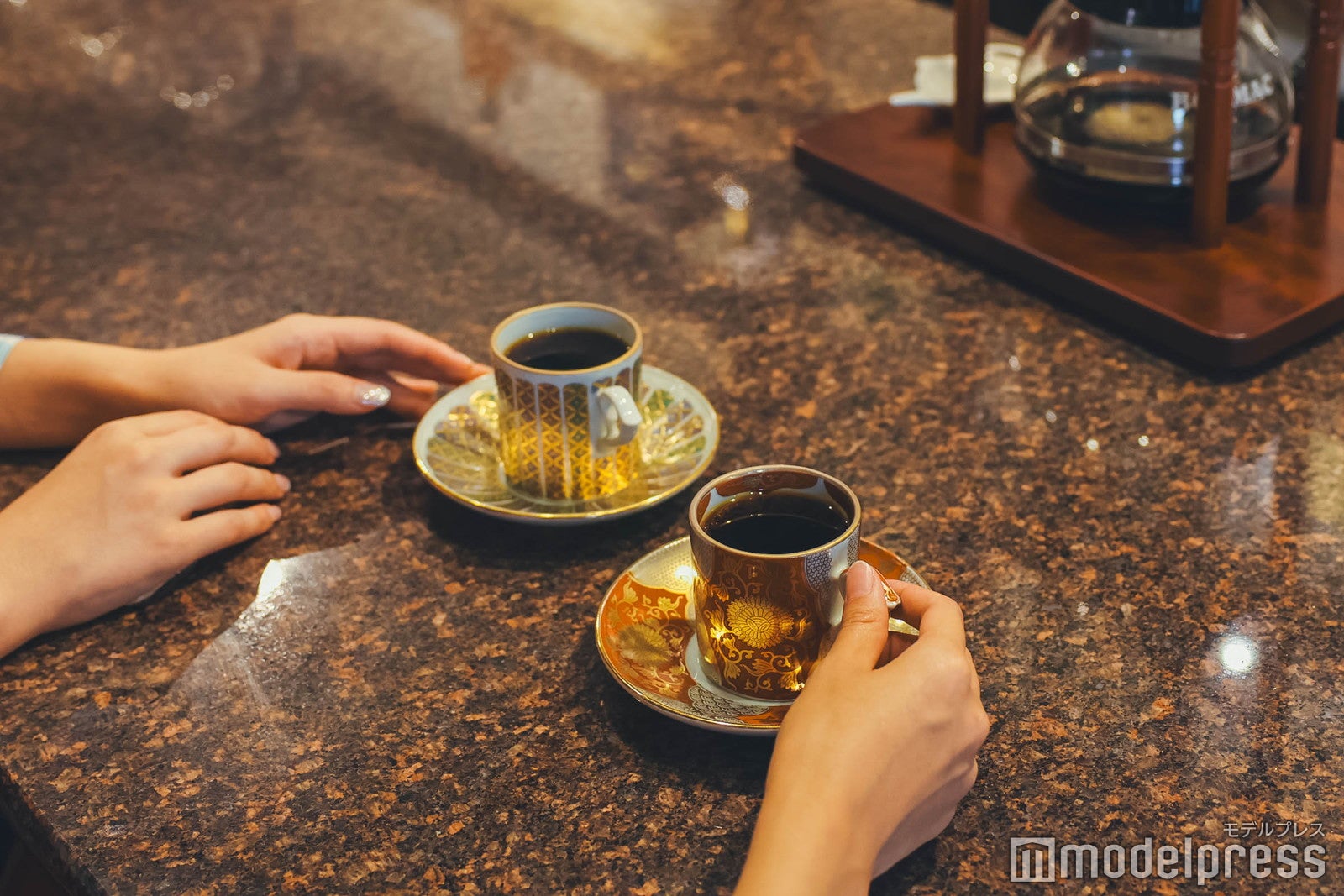 トラジャ珈琲850円、花豆珈琲750円（C）モデルプレス