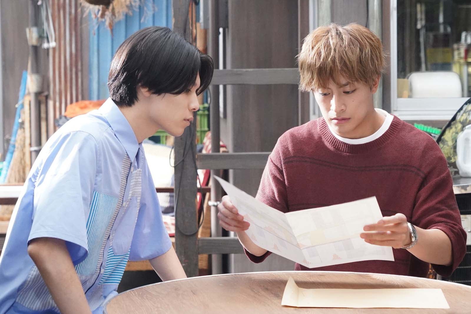 萩原利久、白濱亜嵐「真夏のシンデレラ」最終話より（C）フジテレビ