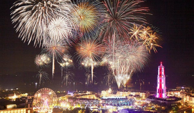 ハウステンボスで「世界花火師競技会」音楽×花火が織りなす感動のショー 強豪花火師が激突