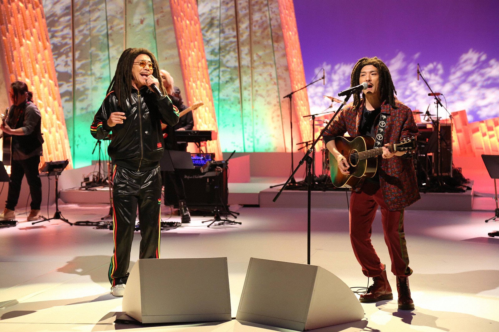 木梨憲武、森山直太朗（C）フジテレビ