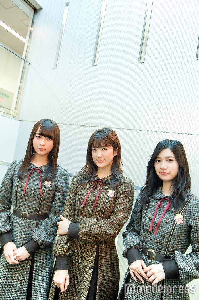 鈴木絢音、樋口日奈、寺田蘭世(C)モデルプレス