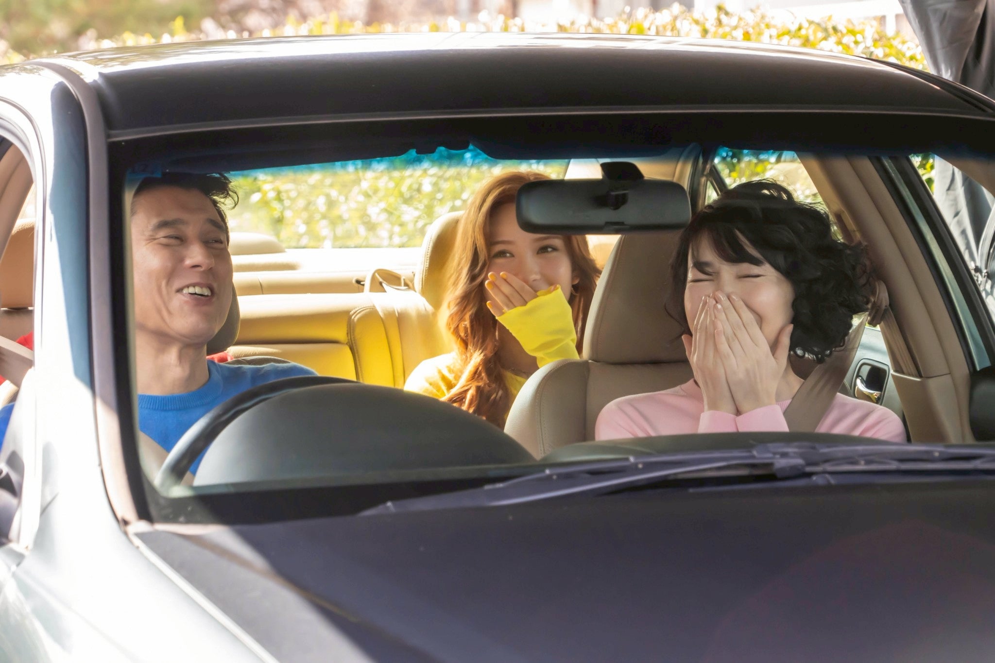 原田泰造、畑芽育「春日部にお引越しだゾ！」篇メイキング（C）臼井儀人／双葉社・シンエイ・テレビ朝日・ADK