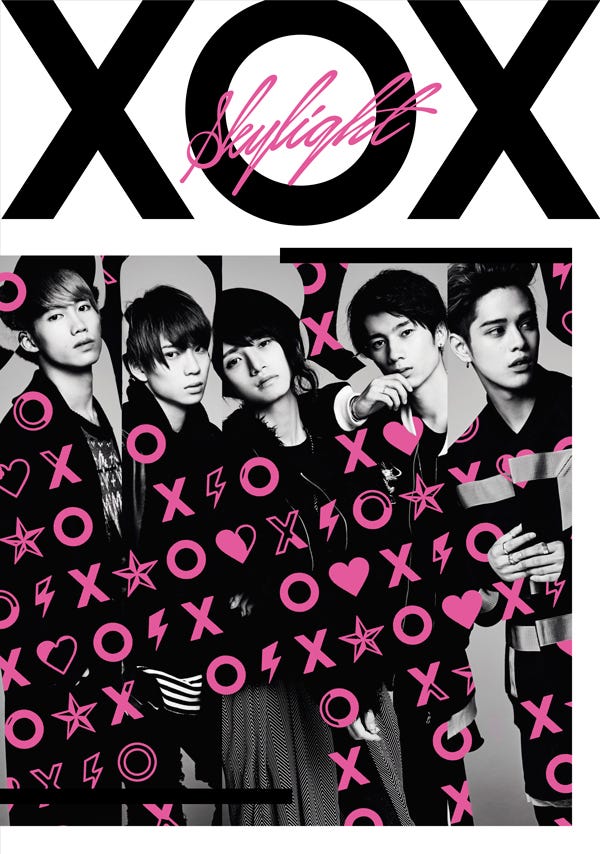 XOX 3rdシングル『Skylight』(2016年11月2日発売)【初回盤(A) CD+DVD+写真集】