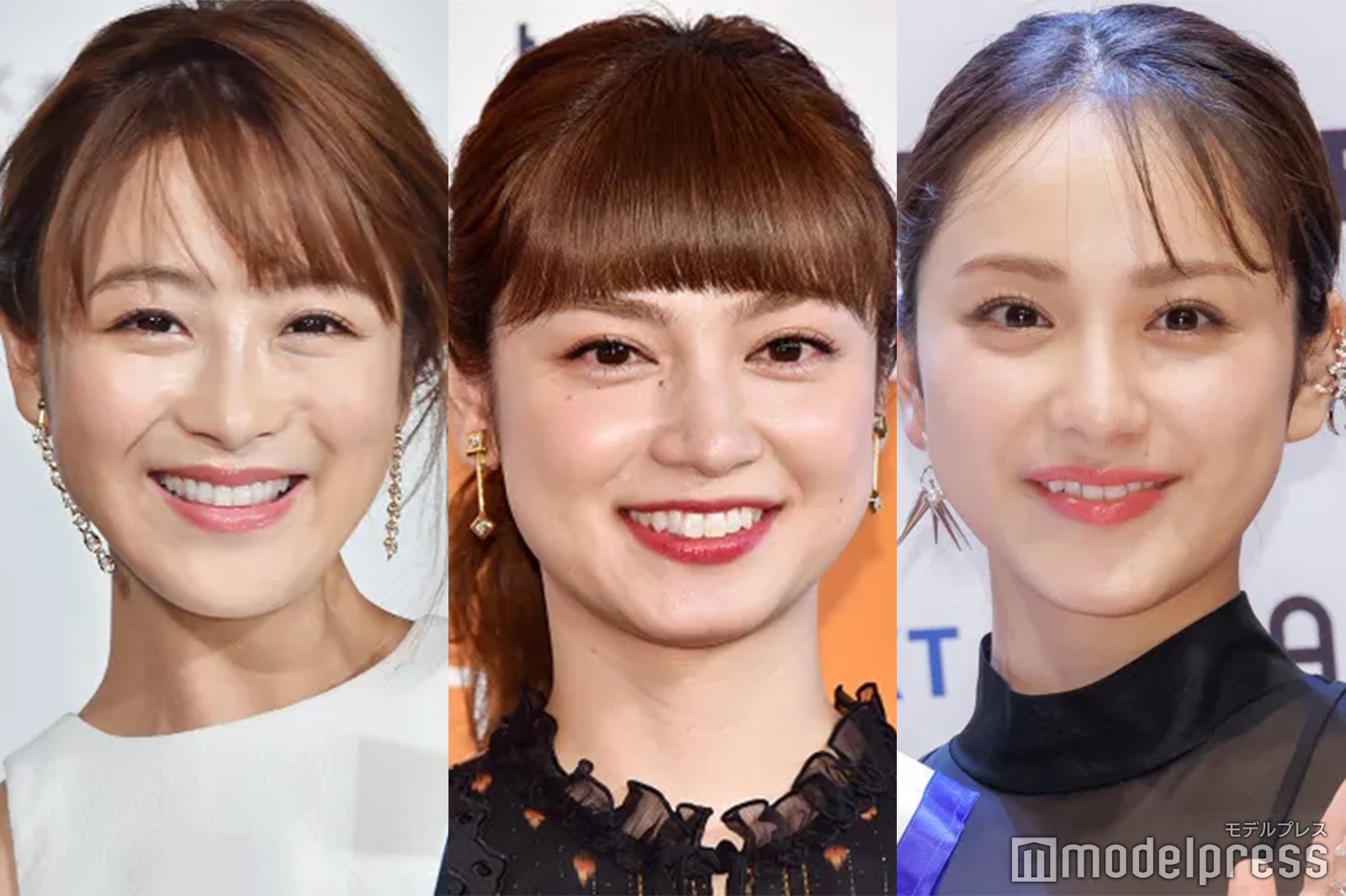 鈴木奈々、平愛梨、平祐奈（C）モデルプレス