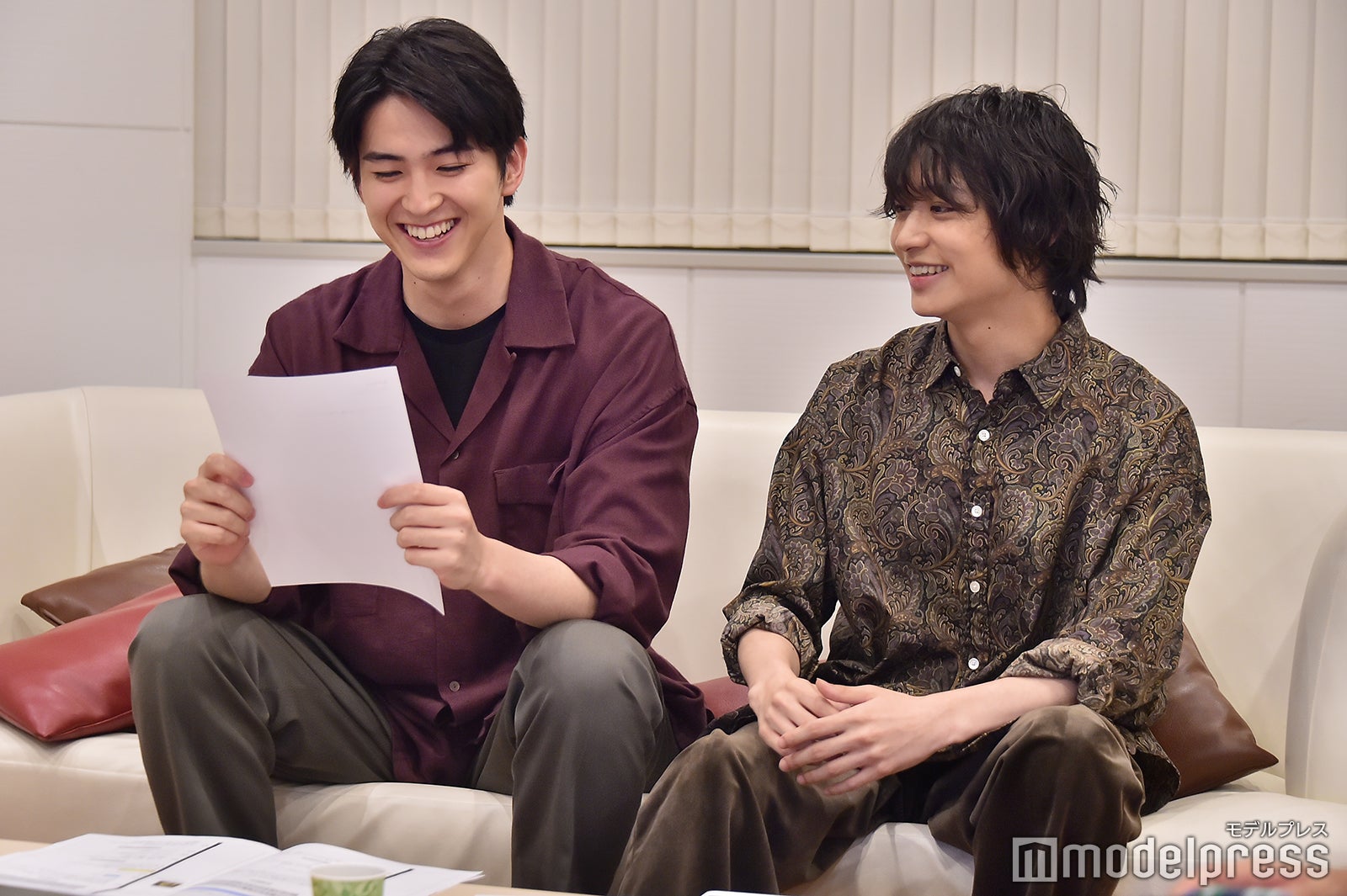 甲斐翔真、松岡広大（C）モデルプレス