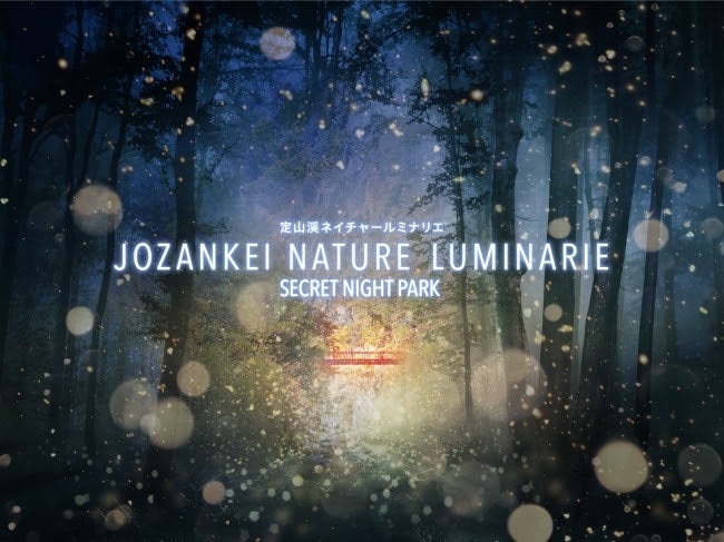 JOZANKEI NATURE LUMINARIE ～SECRET NIGHT PARK～／画像提供：ネイキッド