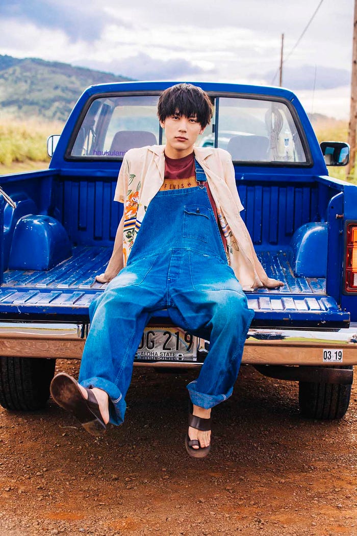 中川大志の1stBlu-ray「holoholo」カバー(C)SDP