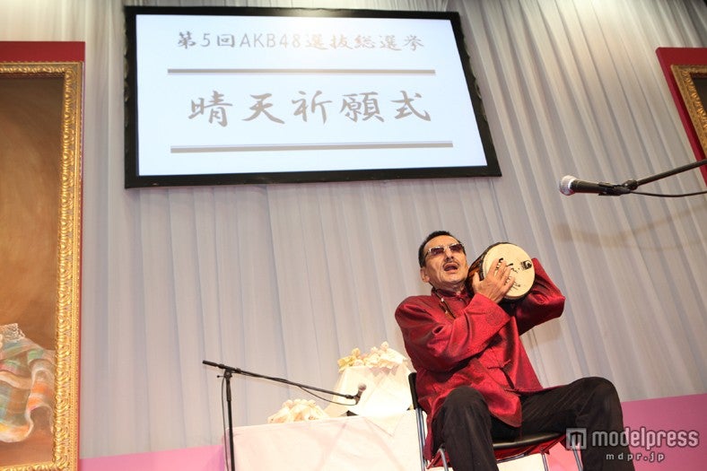「第5回AKB48選抜総選挙」晴天祈願式の様子（C）AKS