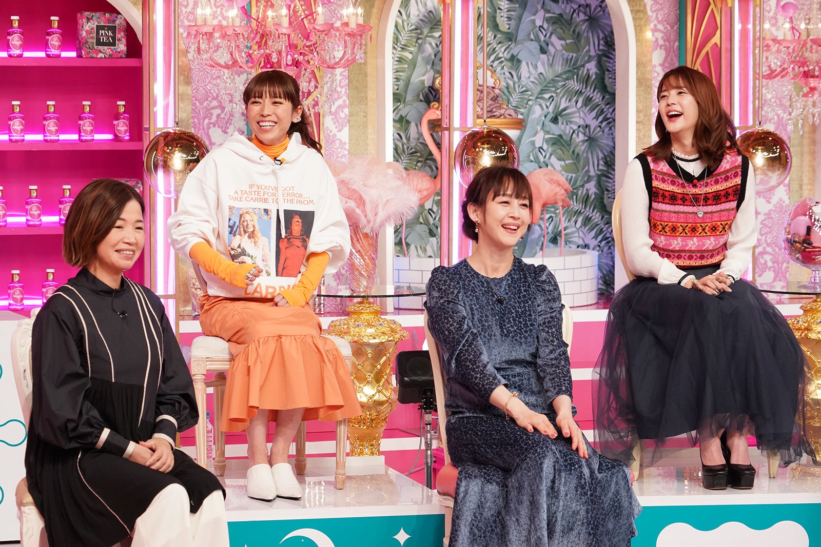 大久保佳代子、若槻千夏、相田翔子、久代萌美（C）日本テレビ