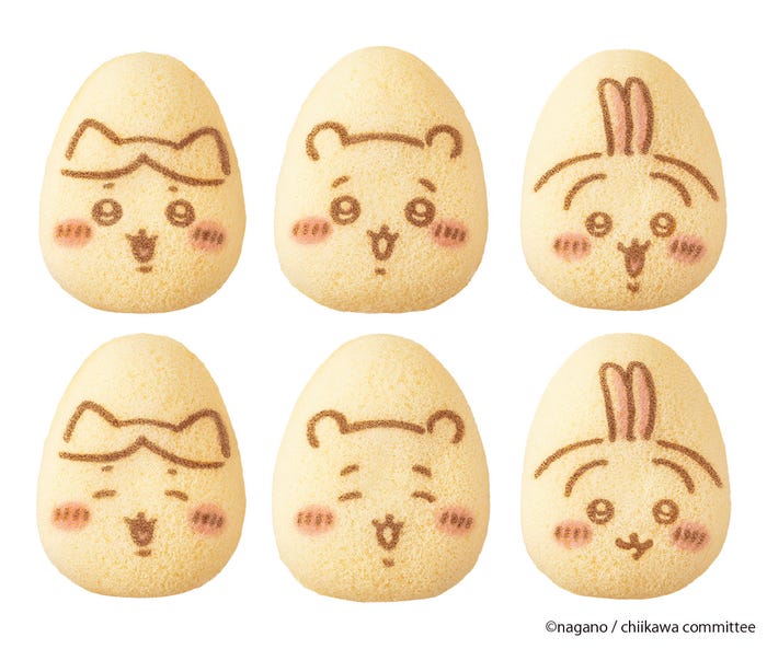 ちいかわバナナプリンケーキ/提供画像