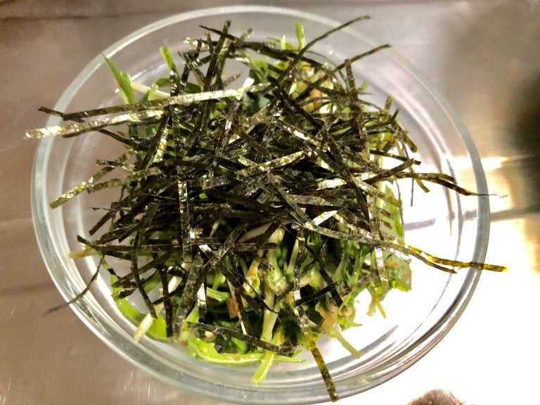 レタスサラダは飽きちゃった……