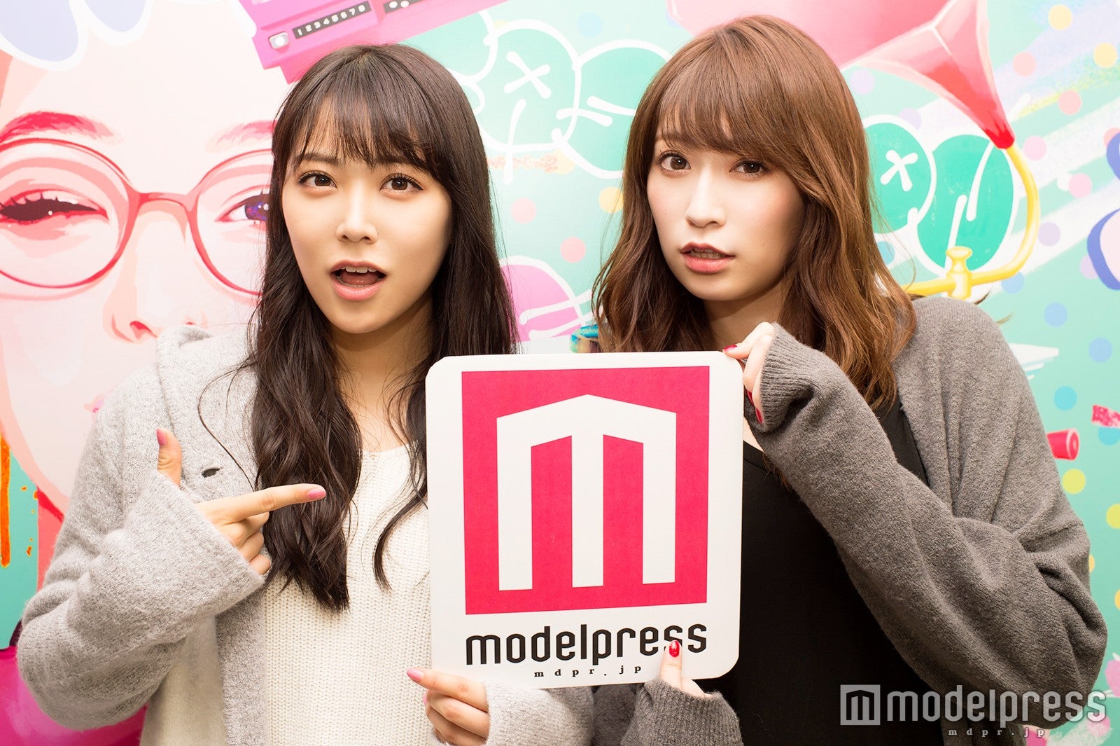 白間美瑠＆吉田朱里 （C）モデルプレス