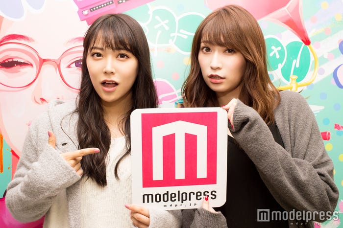 白間美瑠&吉田朱里 (C)モデルプレス