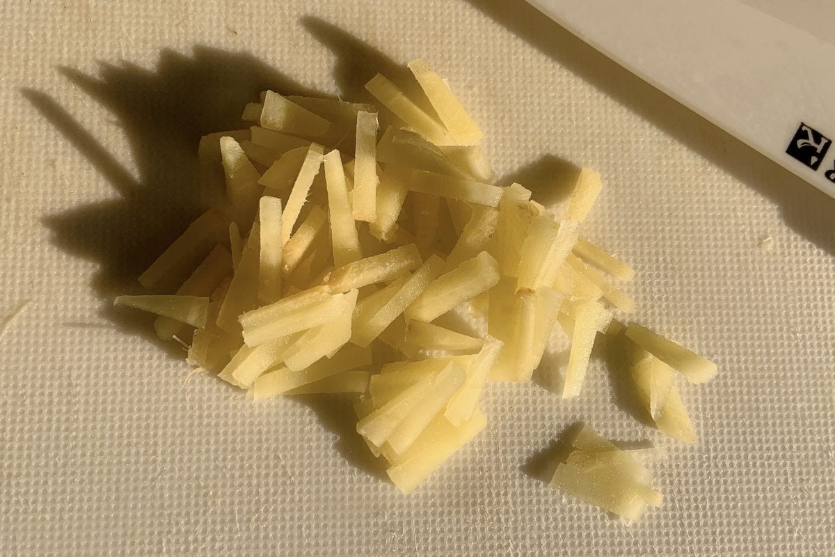 やみつき大根とおにぎり