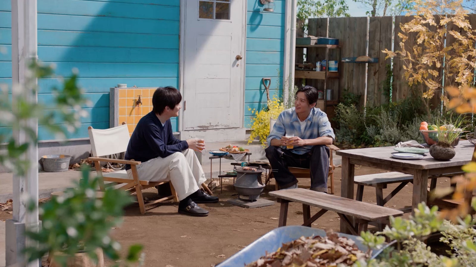 「キリンビール晴れ風」新テレビCM「晴れやかな乾杯」篇（提供写真）
