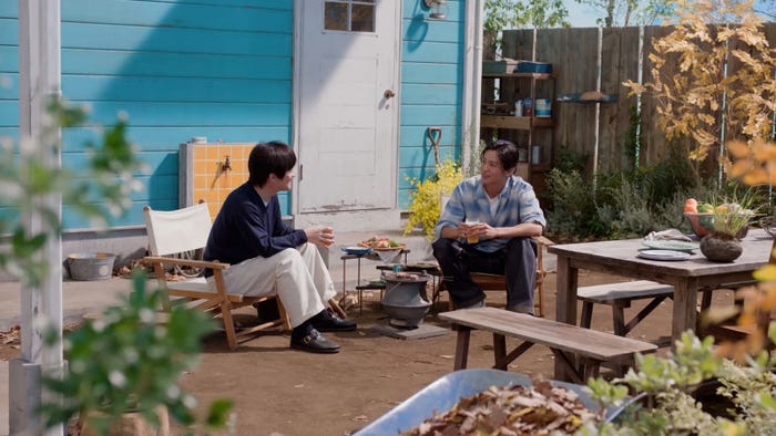 「キリンビール晴れ風」新テレビCM「晴れやかな乾杯」篇(提供写真)