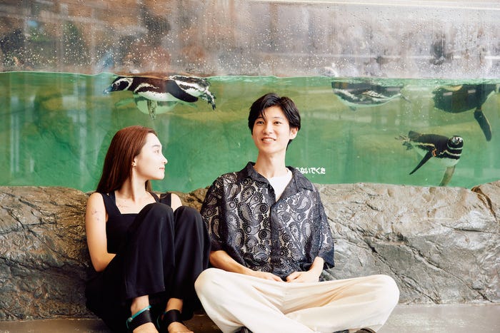 新野尾七奈、高橋璃央「オオカミちゃんとオオカミくんには騙されない」第4話(C)AbemaTV, Inc.