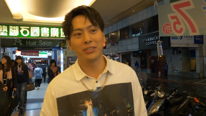 『三代目J Soul Brothersチャンネル「山下健二郎を作った50のこと。」Vol.2台湾撮影に密着!Vol.1』より(画像提供:LDH)