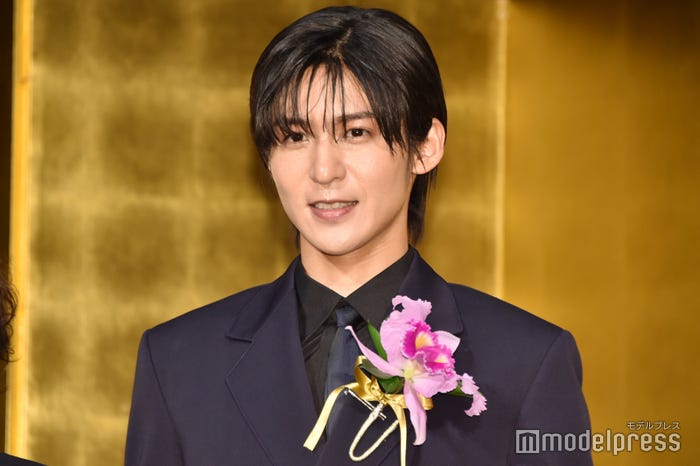 「橋田賞」新人賞を受賞した目黒蓮(C)モデルプレス