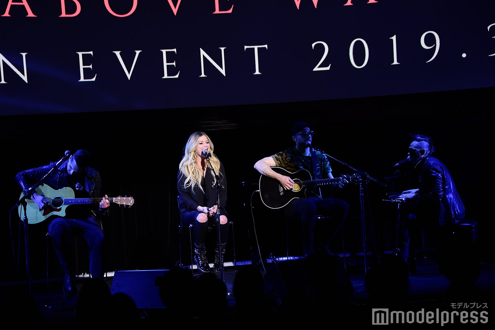 アヴリル・ラヴィーンのミニライブ（C）モデルプレス