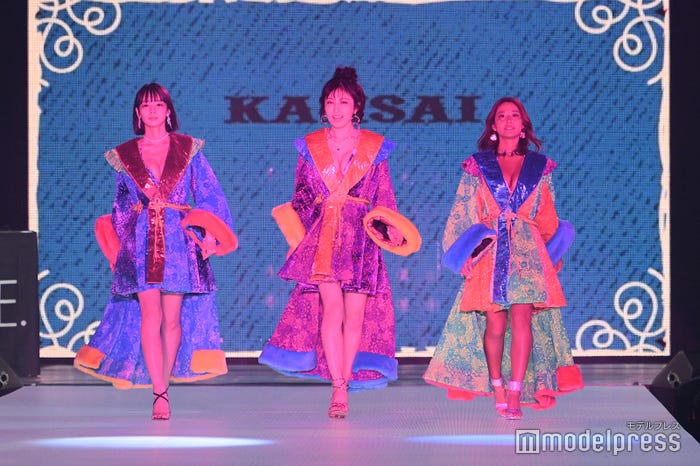 白波瀬海来、熊田曜子、岡田紗佳(C)モデルプレス