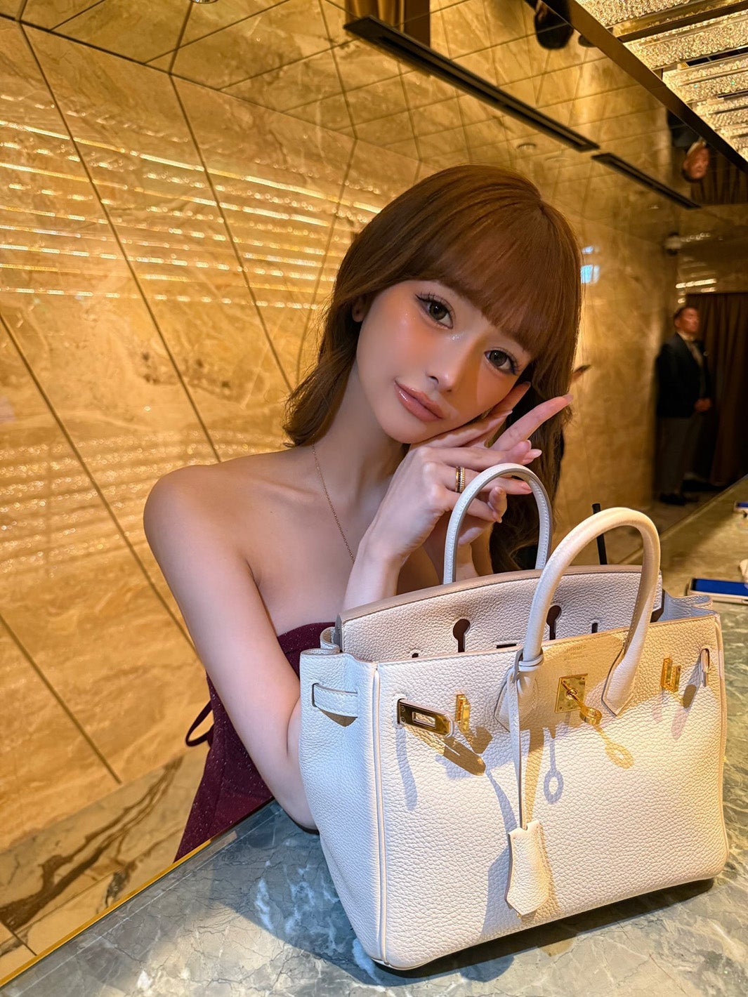 荻野目Instagramより
