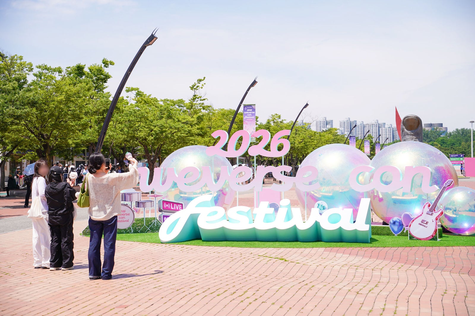 会場の様子（C）2026 Weverse Con Festival