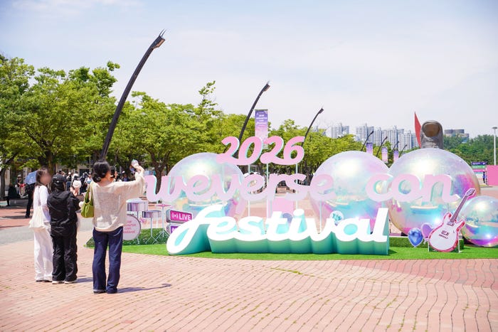 会場の様子(C)2026 Weverse Con Festival